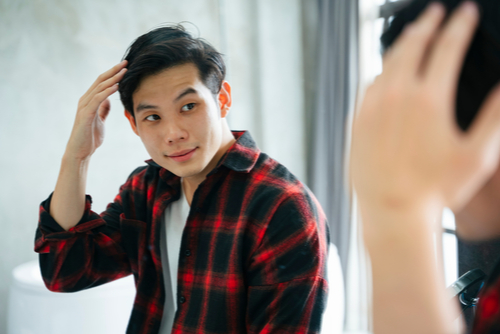 A Photo For A Blog Post About Can PRP Help A Receding Hairline